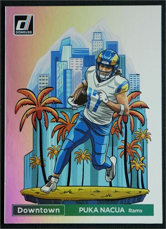 2024 Panini Donruss #20 Puka Nacua Downtown SSP