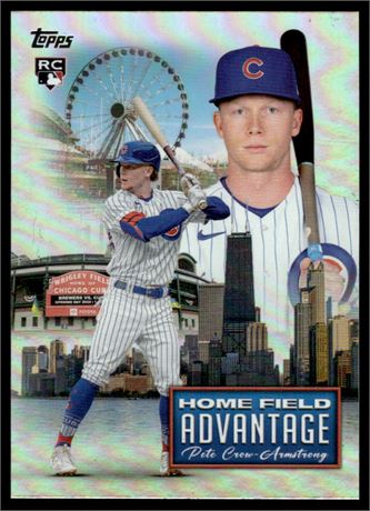 2024 Topps Pete Crow-Armstrong RC Home Field Advantage