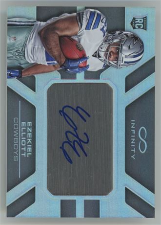 2016 Panini Infinity Ezekiel Elliot RC Autograph 179/288