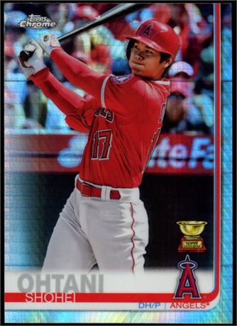 2019 Topps Chrome #1 Shohei Ohtani Batting All-Star Rookie Cup Prism Refractor
