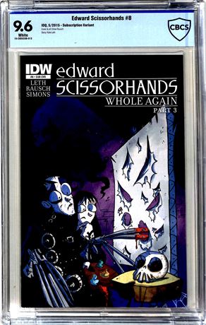Edward Scissorhands #8 (2015) CBCS 9.6