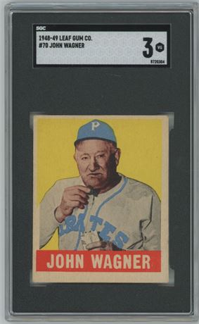 1948 Leaf #70 Honus Wagner SGC 3 VG