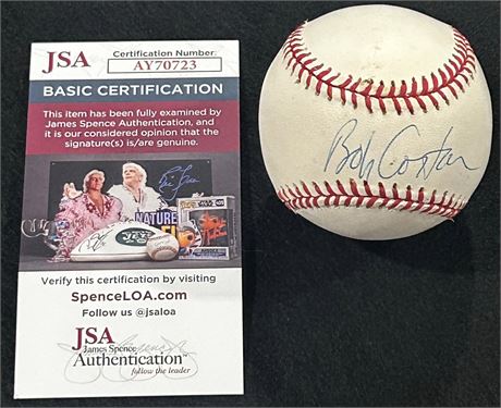 Bob Costas Autographed Rawlings Official League Baseball JSA