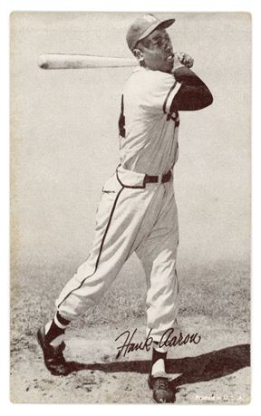 1947-1966 Exhibits Hank Aaron EX