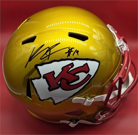 Kadarius Toney Signed Full Size Helmet BECKETT
