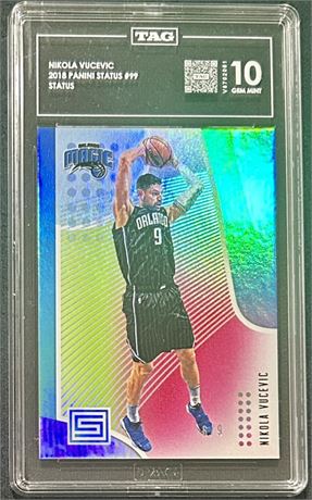 2018 Panini Status #99 Nikola Vucevic 6/9 TAG 10 GEM MINT