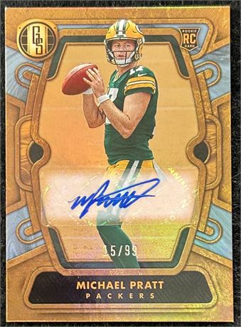 2024 Panini Gold Standard #189 Michael Pratt RC Auto 15/99