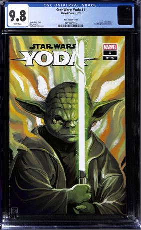Star Wars: Yoda #1 CGC 9.8 (2023) Hans Variant Cover