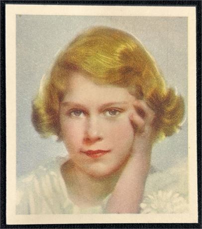 1935 Godfrey Phillips #11 Princess Elizabeth Special Jubilee Year Series EX-EXMT