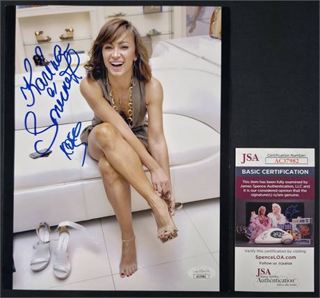 Karina Smirnnoff (Dancing w/ the Stars) Signed 8x10 Photo JSA