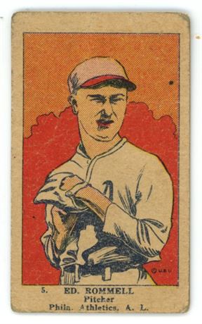 1923 W515-1 Little Wonder Picture Ed Rommel Series Strip Card Low Grade (Crease)