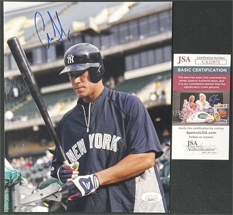 Aaron Judge Autographed 8x10 Photo JSA