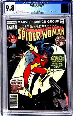 Spider-Woman #1 (1978) CGC 9.8 New Origin of Spider-Woman