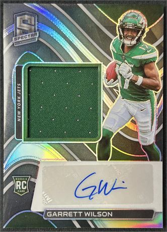 2022 Panini Spectra #205 Garrett Wilson RPA 105/125
