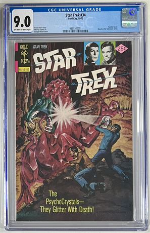 Star Trek #34 CGC 9.0 (1975)