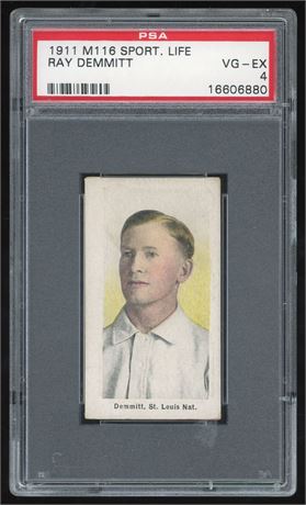 1911 M116 Sporting Life Ray Demmitt PSA 4 VGEX