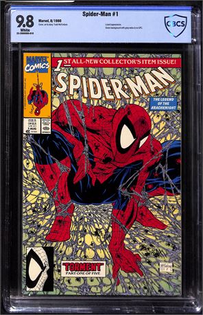 Spider-Man #1 CBCS 9.8 (1990) Lizard Appearance