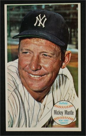 1964 Topps Giants #25 Mickey Mantle EX-EXMT