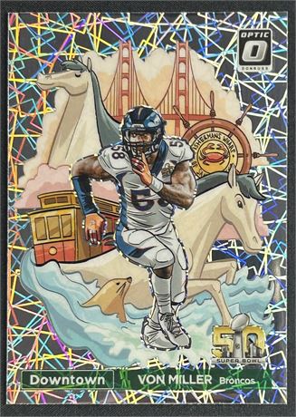 2023 Panini Donruss Optic Von Miller Downtown SSP