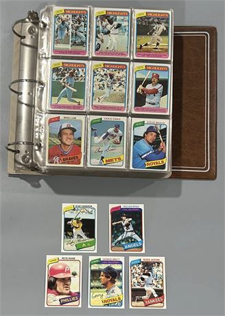 1980 Topps Complete Set (1-726) NM