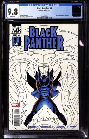 Black Panther #4 CGC 9.8 (2005) Black Knight & Rhino Appearance