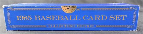 1985 Topps Tiffany Baseball Complete Factory Sealed Set