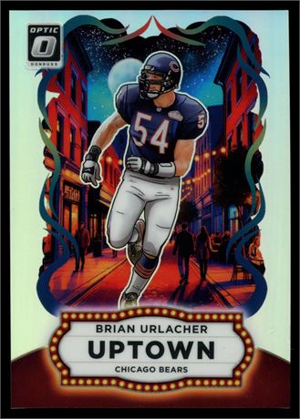 2025 Panini Donruss Optic #3 Brian Urlacher Uptown SSP Case Hit