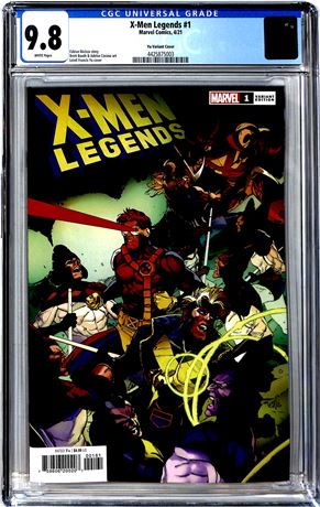 X-Men Legends #1 CGC 9.8 (2021) Yu Variant Cover