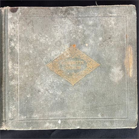 The Burlington Cigarette Cards Album w/ 1920's Player's Tabacco Cards Lot