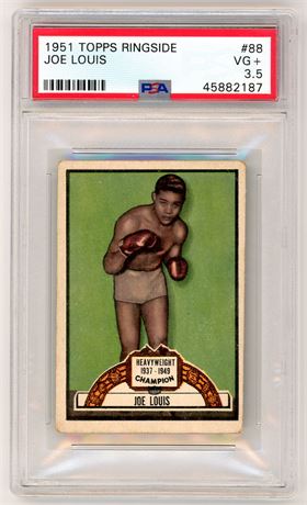 1951 Topps Ringside #88 Joe Louis PSA 3.5 VG+
