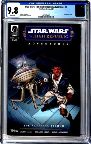 Star Wars: The High Republic Adventures #3 CGC 9.8 (2023)