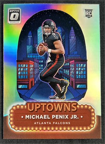 2024 Panini Donruss Optic #9 Michael Penix Jr RC Uptowns