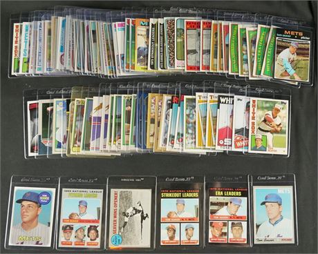 1969-1987 Baseball Tom Seaver Raw Lot (80+)