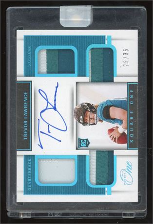 2021 Panini One Trevor Lawrence RPA 29/35