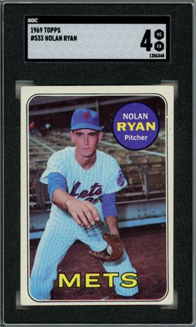 1969 Topps #533 Nolan Ryan SGC 4 VGEX