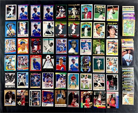 1971 - 1998 Star Lot Including Jordan, Griffey, RC's and More