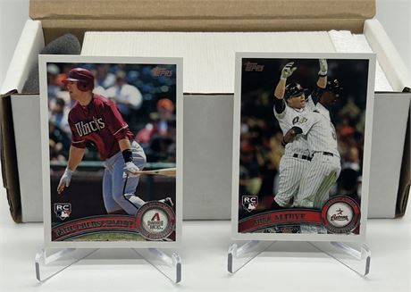 2011 Topps Update Near Complete Set (No Trout) w/ Goldschmidt & Altuve RC