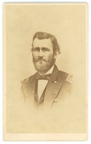 1860s Civil War Lieutenant General Ulysses S Grant CDV