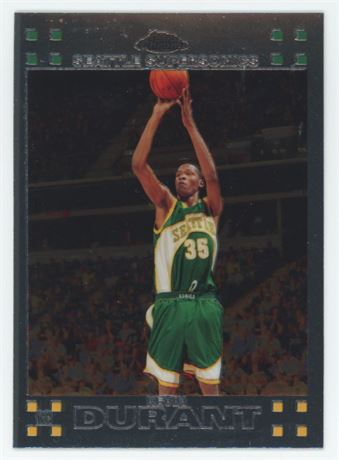 2008 Topps Chrome #131 Kevin Durant RC