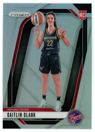 2024 Panini Prizm #145 Caitlin Clark RC Silver Prizm
