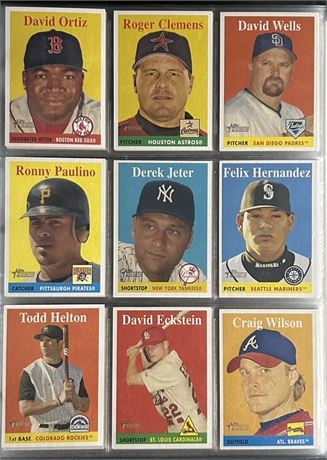 2007 Topps Heritage Complete Set (1-495)