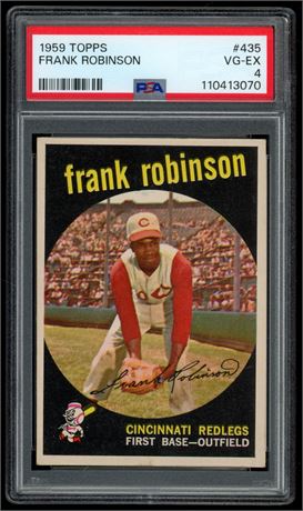 1959 Topps #435 Frank Robinson PSA 4