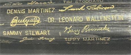 Baltimore Orioles Commemorative 1979 Team Hillerich & Bradsby Bat