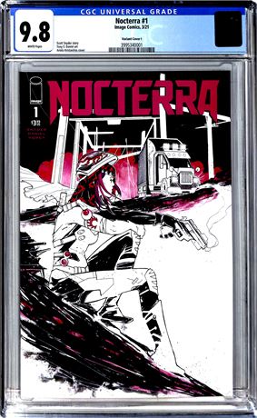 Nocterra #1 (2021) CGC 9.8 Variant Cover