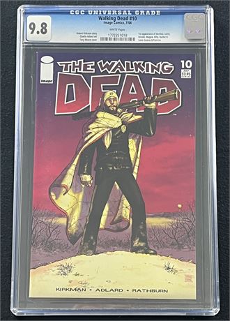 The Walking Dead #10 CGC 9.8 2004 Numerous 1st App