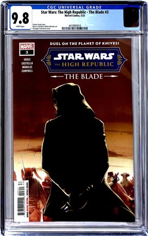 Star Wars: The High Republic - The Blade #3 CGC 9.8 (2023)