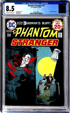 Phantom Stranger #33 D.C. Comics (1974) CGC 8.5 Deadman Appearance