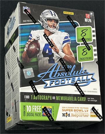 2020 Panini Absolute Football Blaster Box