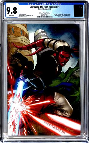Star Wars: The High Republic #1 CGC 9.8 (2022) Kirkham "Virgin" Edition