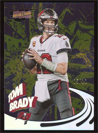 2022 Panini Zenith Revolution Tom Brady Gold 5/10